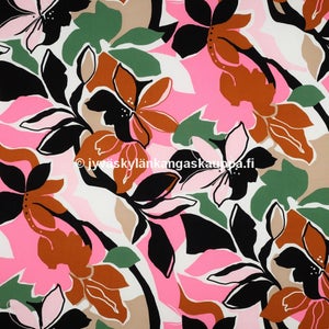 Lenzing Ecovero Viskoosikangas Venetsia Pinkki