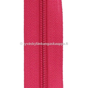 Metrivetoketju 3mm spiraali 3/146 tumma pinkki