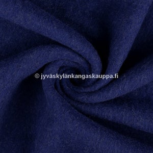 Villakangas: Paksu villafleece 1227 Navy