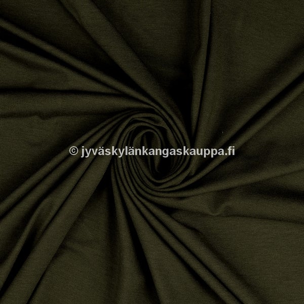 1-v&auml;rinen VISKOOSITRIKOO 7032 Tummanvihre&auml; 240g (paksumpi laatu)