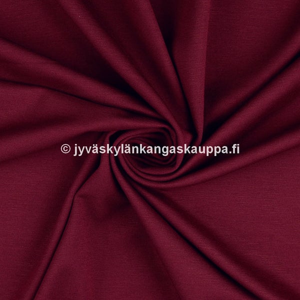 Heavy Punto Di Roma 330g: Joustava jersey Burgundy