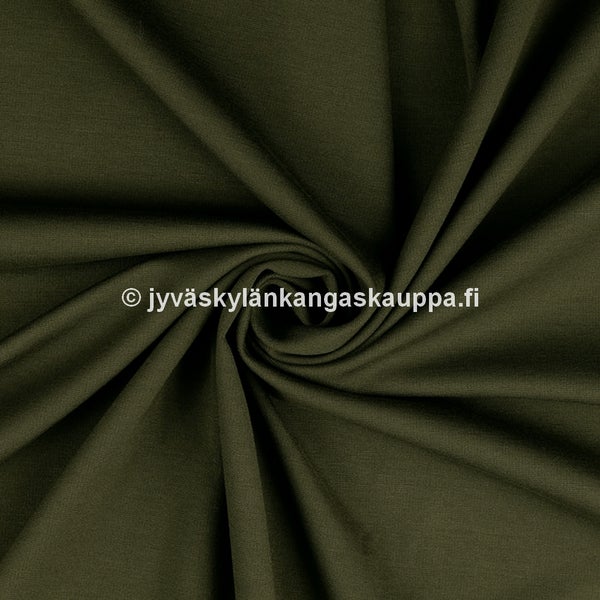 Heavy Punto Di Roma 330g: Joustava jersey Oliivi