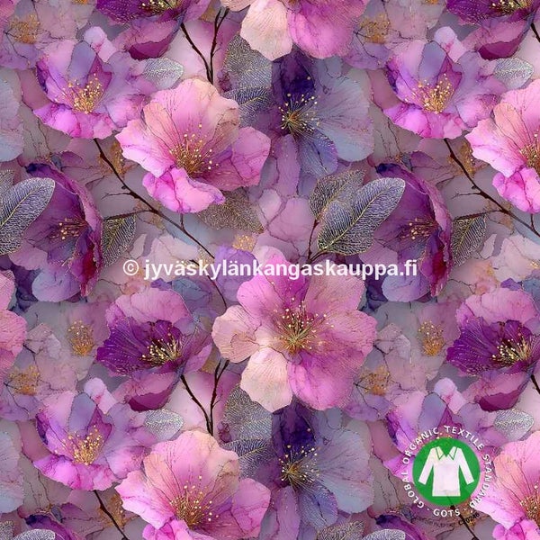 Digiprintti trikoo Mets&auml;kurjenpolvi Purppura