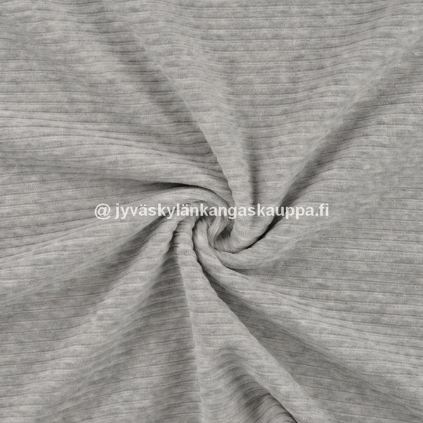 Joustava vakosametti Meleerattu Vaaleanharmaa