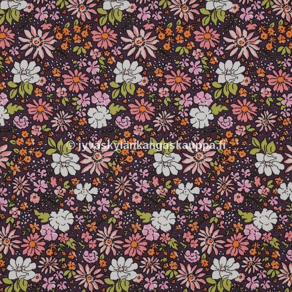 Joustocollege V&auml;rikk&auml;&auml;t Kukat Tumma Malva