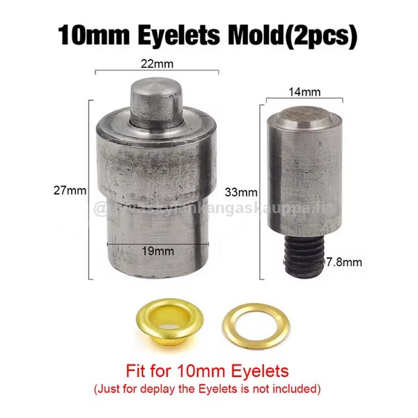 KAM DK93 pressin sirkkarenkaiden leuat 10mm (800#)