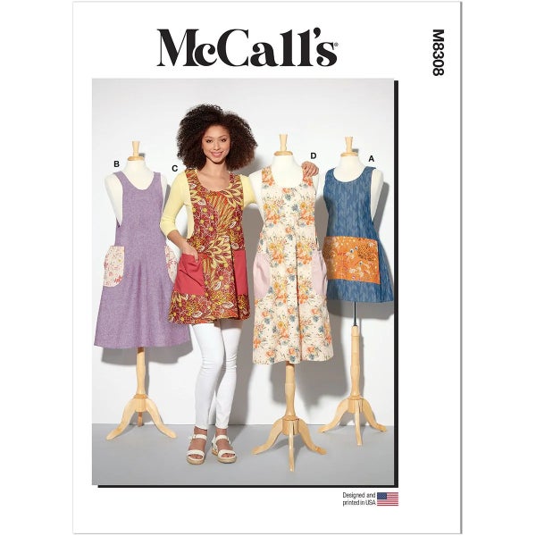 McCALL&acute;s kaava M8308 Misses Aprons