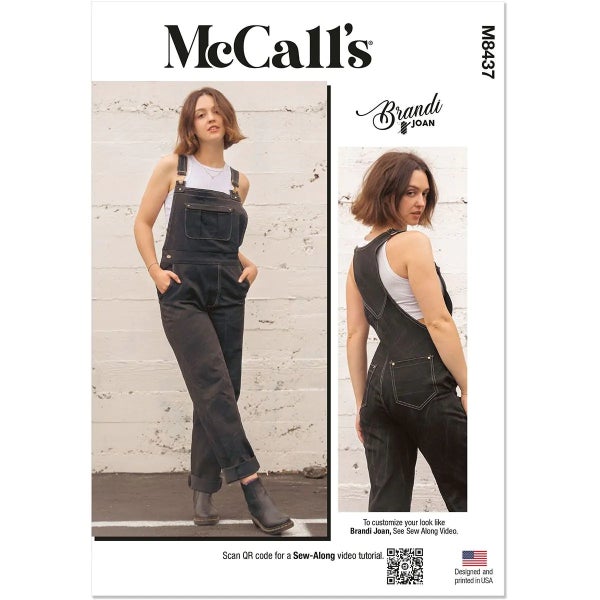 McCALL&acute;s kaava M8437 Misses Overalls by Brandi Joan