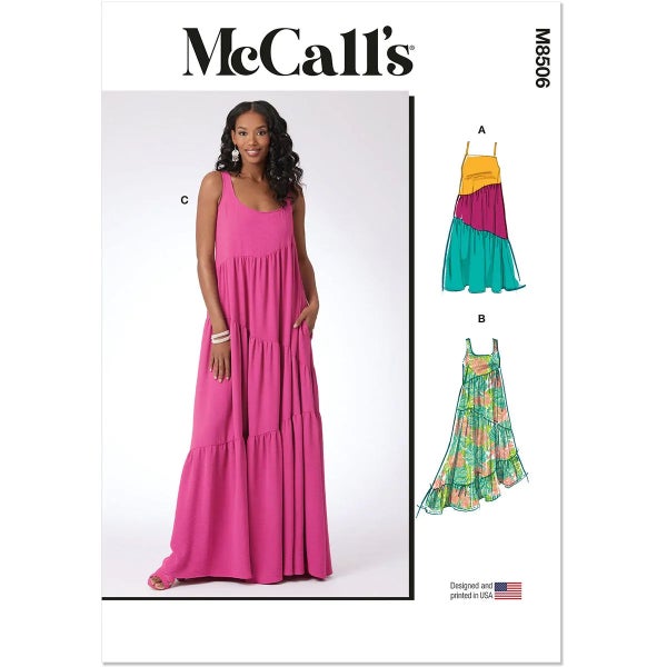 McCALL&acute;s kaava M8506 Misses Dresses (HYLLYSS&Auml;)