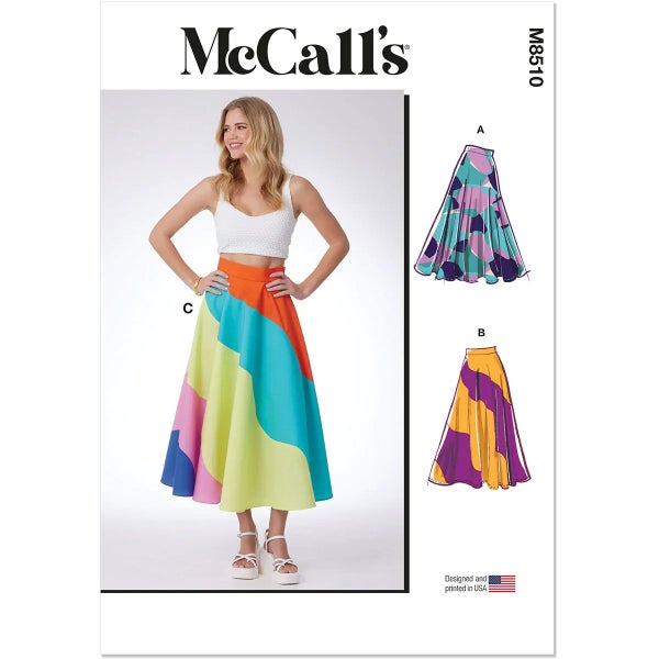 McCALL&acute;s kaava M8510 Misses Skirts