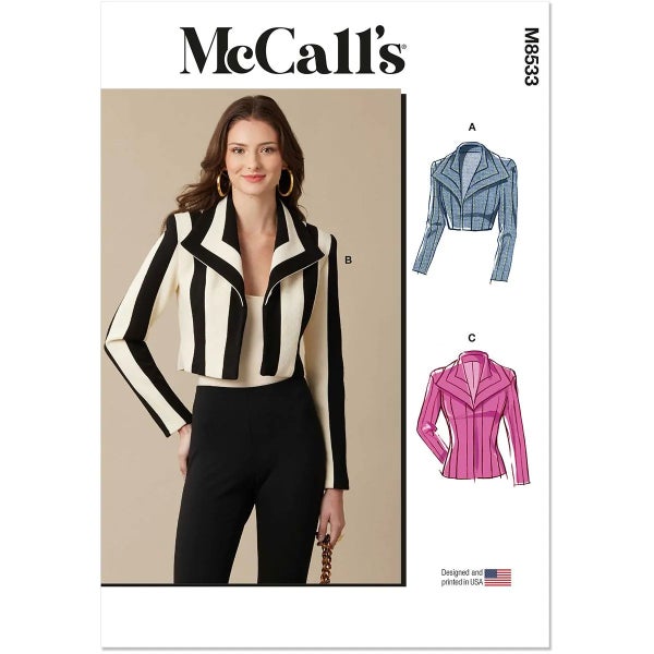 McCALL&acute;s kaava M8533 Misses Boleros and Jacket