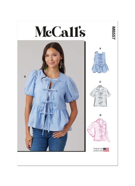 McCALL&acute;s kaava M8557 Misses and Womens Tops