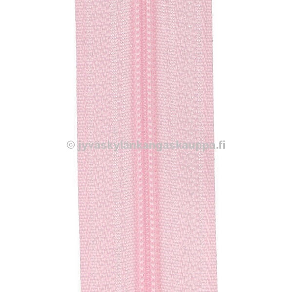 Metrivetoketju 3mm spiraali 4 / 133 vaaleanpunainen