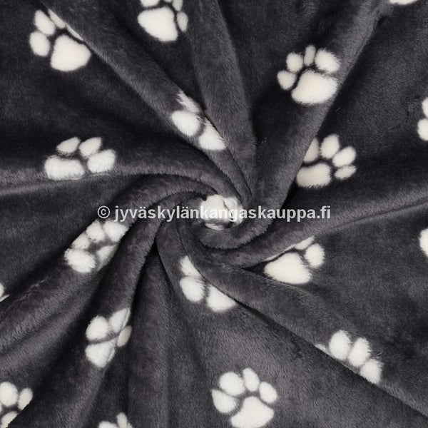 Mikrofleece pehmokarva Tassunj&auml;lki Harmaa