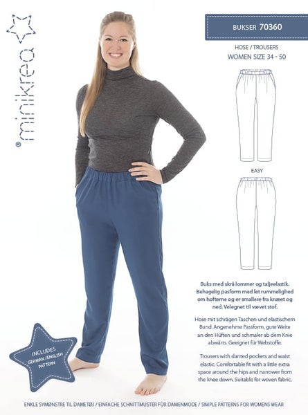 Minikrea kaava 70360 Trousers