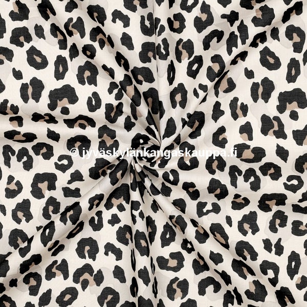 Ohut puuvillavoilee Panther Sand