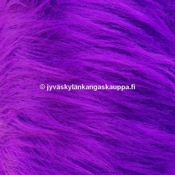 Karvakangas eli turkiskangas violetti EXTRA PITK&Auml; karva