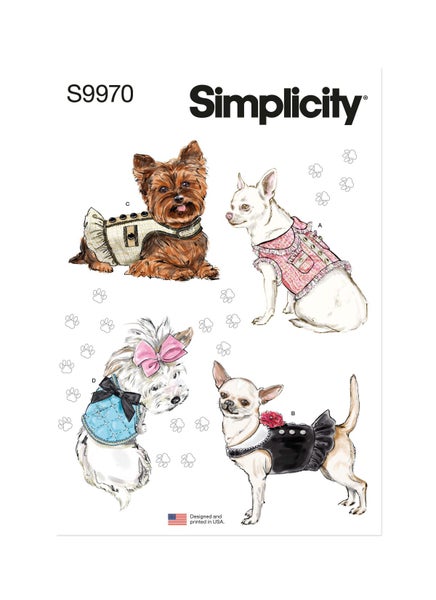 Simplicity kaava S9970 Dog Coats