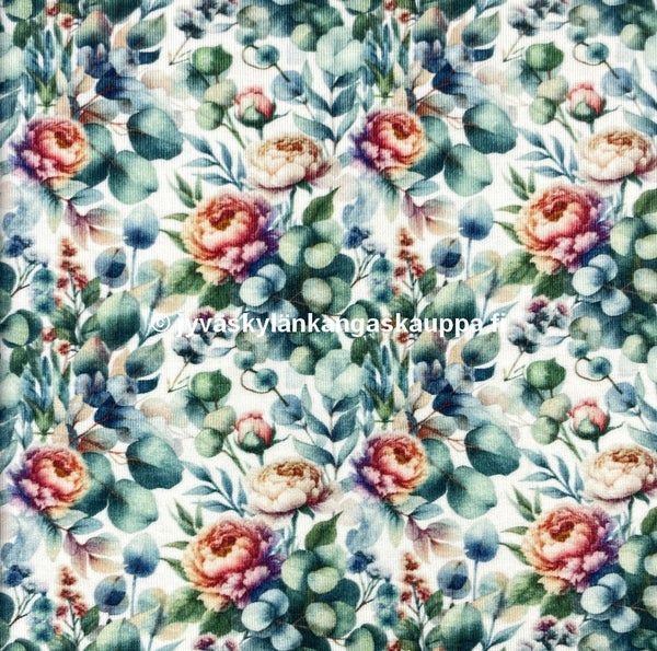 Viskoositrikoo English Garden Sage (n. 1,1m valmispala)