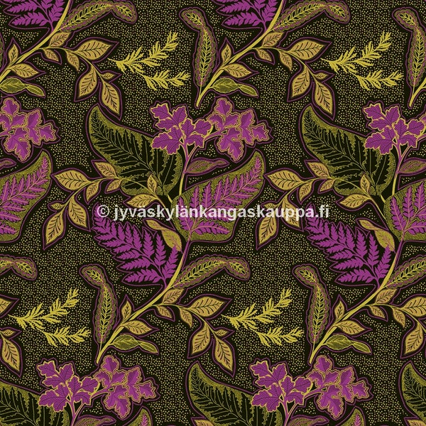 Viskoositrikoo Leaves Fuchsia