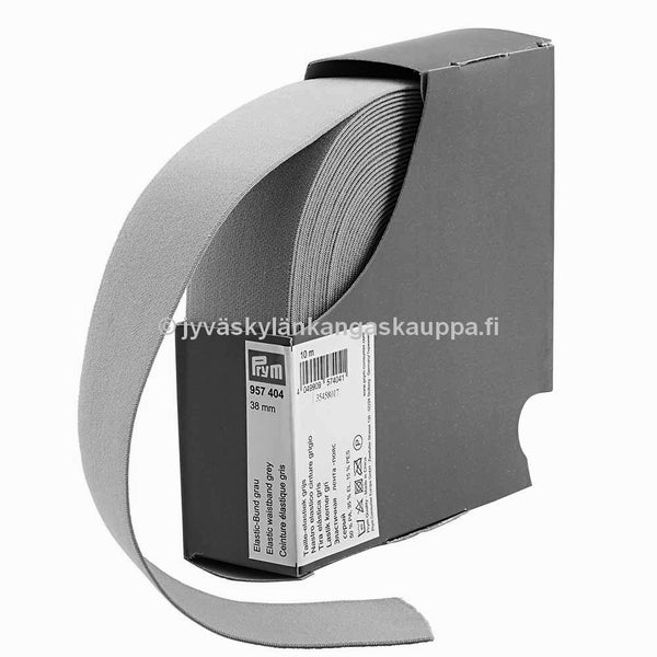 Prym boxerikuminauha 38mm HARMAA