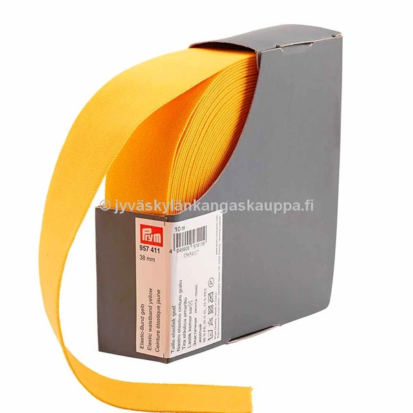 Prym boxerikuminauha 38mm KELTAINEN