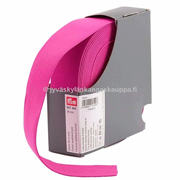 Prym boxerikuminauha 38mm PINKKI