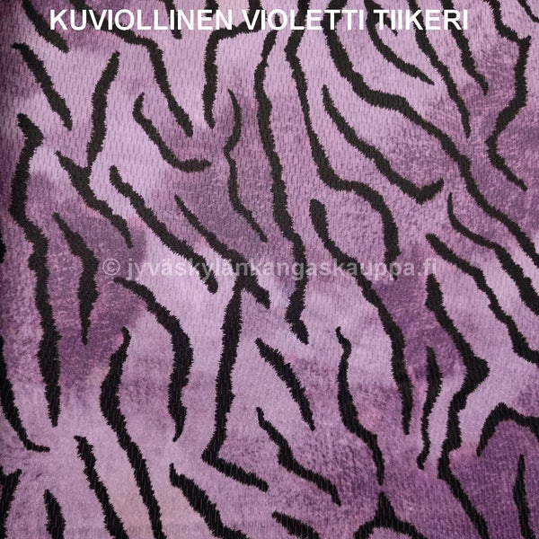Kotimainen CoolMax Kuviollinen Violetti Tiikeri