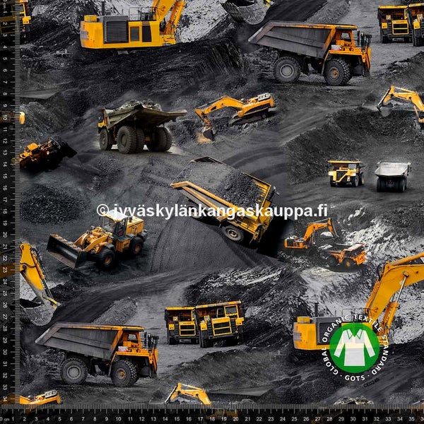 Digiprintti trikoo Gravel Machinery