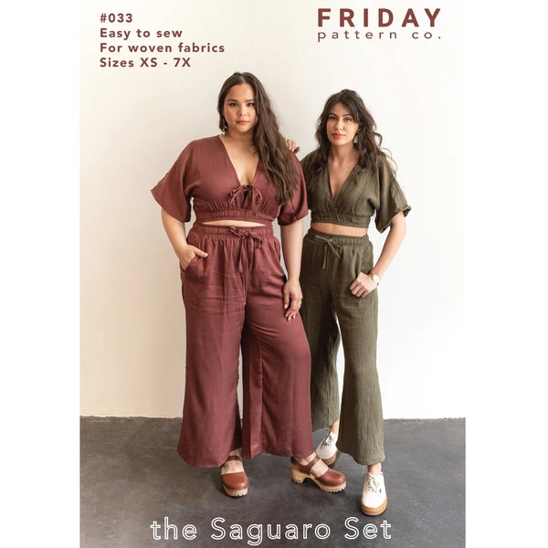 Friday Pattern kaava The Saguaro Set XS - 7X #033
