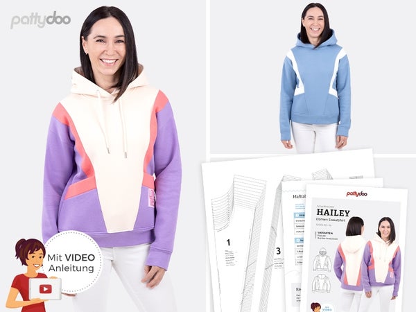 PATTYDOO kaava Hailey collegehuppari