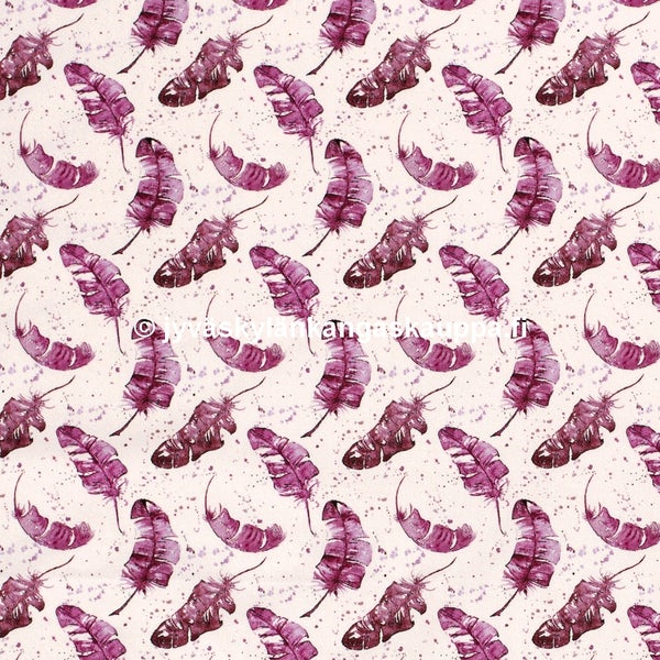 Trikoo kangas H&ouml;yhen Magenta