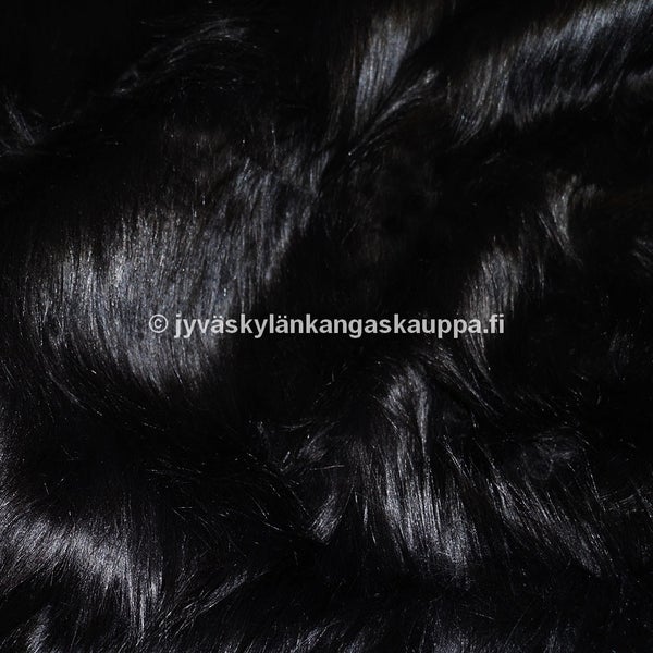 Karvakangas eli turkiskangas musta EXTRA PITK&Auml; karva
