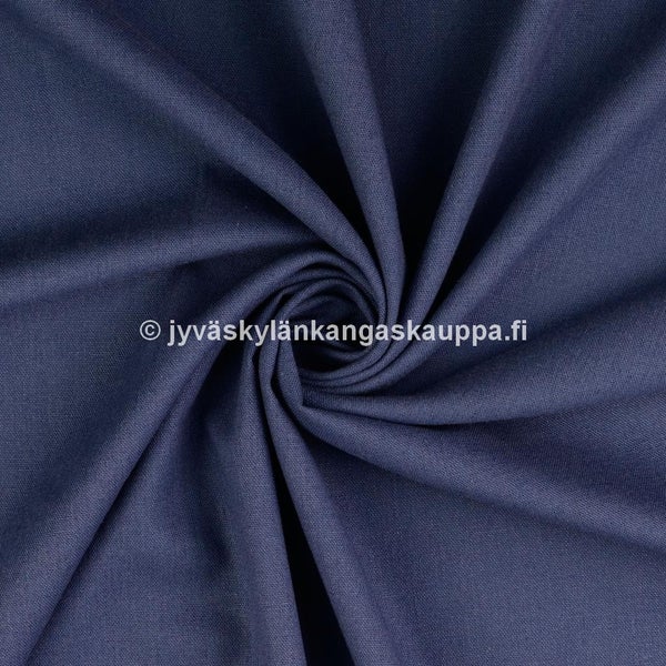 Kevyt pellavakangas 175g Tumma Farkku