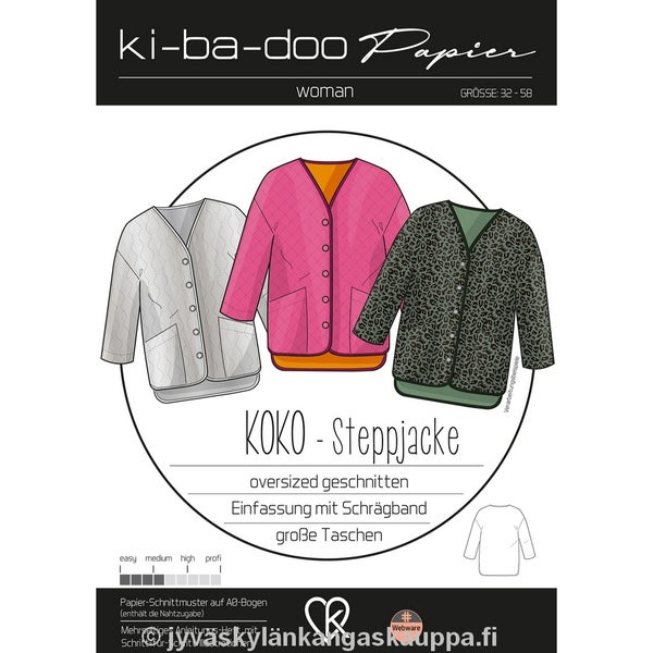 Ki-Ba-Doo kaava KOKO tikkitakki