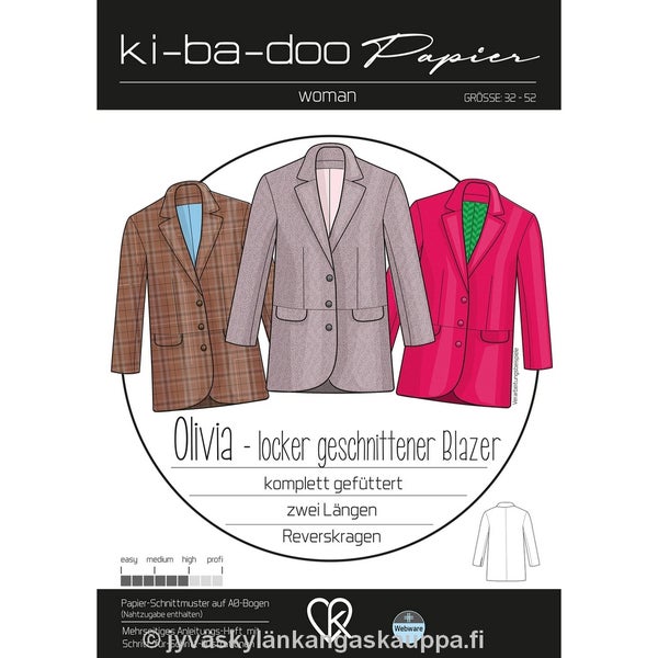 Ki-Ba-Doo kaava Olivia Blazer