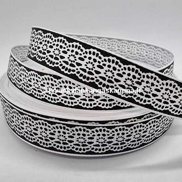 Koristenauha Pitsi Musta