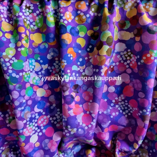 Viskoosikangas Ibiza Violetti