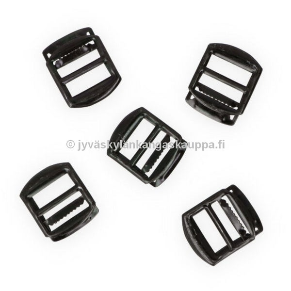 Metallinen reppusolki musta 20mm