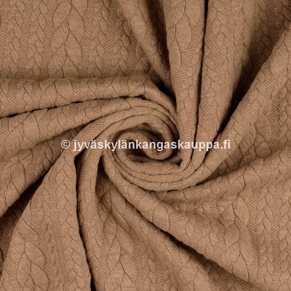 Palmikkoneulos Meleerattu Kaneli