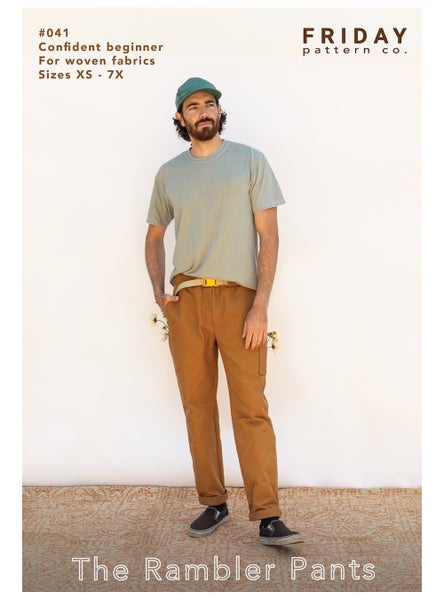 Friday Pattern kaava The Rambler Pants XS - 7X #041