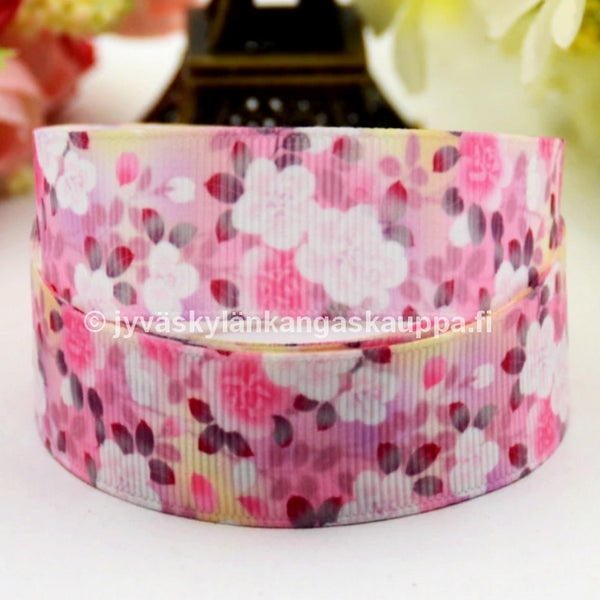 Koristenauha Roosat Kukat