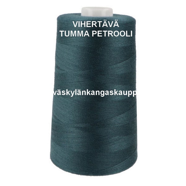 Saumurilanka 194820 vihert&auml;v&auml; tumma petrooli