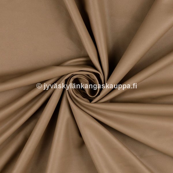 Ohut joustava nahkaj&auml;ljitelm&auml;, tekonahka (second skin) BEIGE