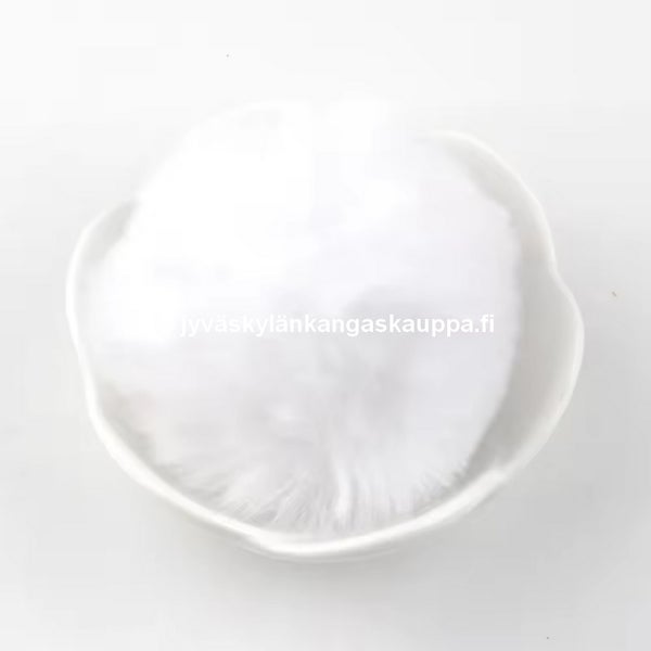 Turkistupsu 8cm VALKOINEN