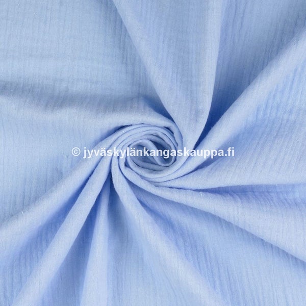 Double Gauze tuplaharsokangas Vaalea Farkku