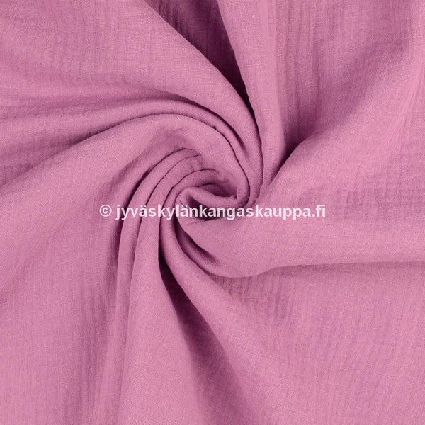 Double Gauze tuplaharsokangas Roosa
