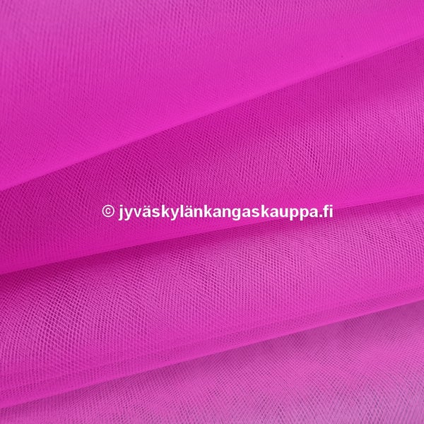 Tylli 300cm leve&auml; TUMMA PINKKI