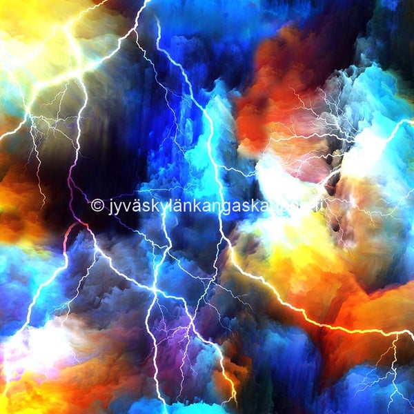 Digiprintti trikoo V&auml;rikk&auml;&auml;t Salamat