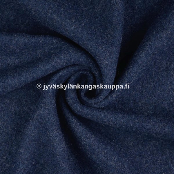 Villakangas: Joustava villafleece 1227 meleerattu sininen